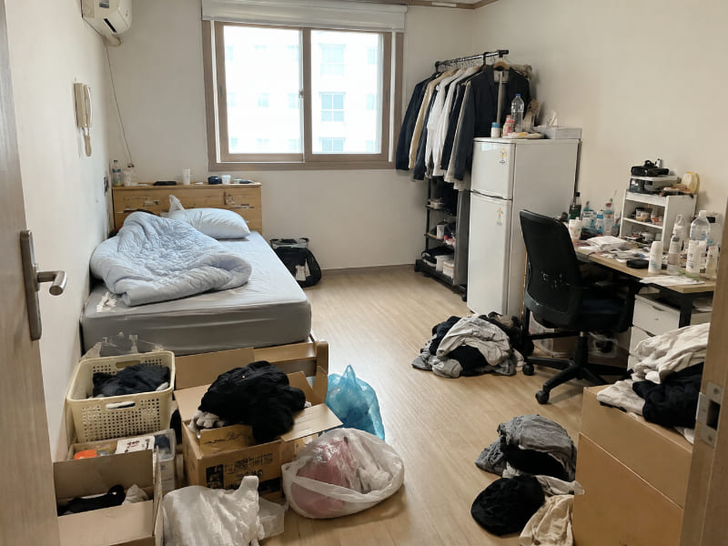 원룸 물품량을 확인하는 대구집정리 비용 안내